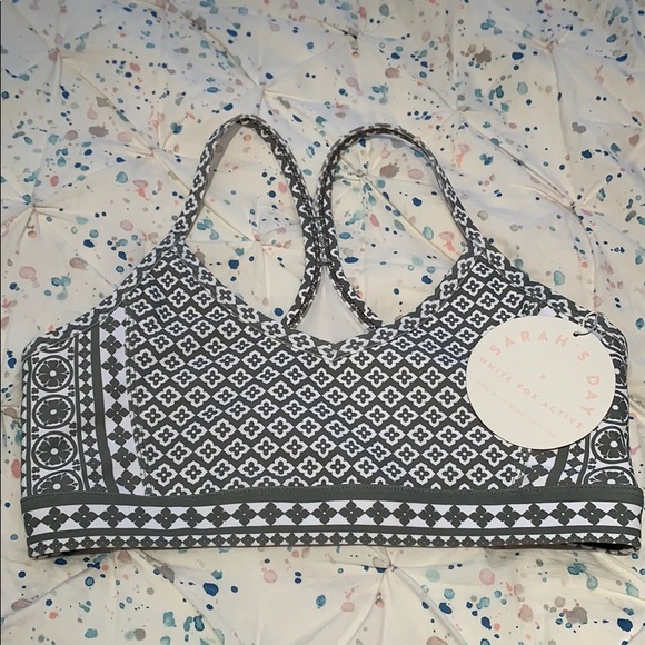 VINYASA FLOW SPORTS BRA OLIVE MOROCCAN - Picture 3 of 4